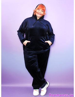 велюровый костюм большого размера