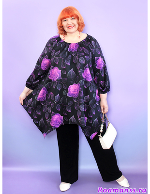 Красивая туника больших размеров