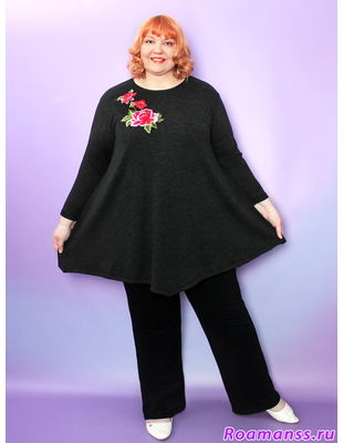 туника тёплая больших размеров