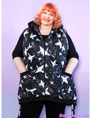 Жилет большого размера